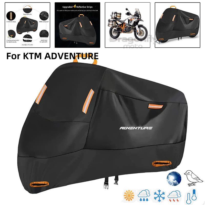 Outdoor Adventure Logo - Adventure Logo Motorcycle Cover Waterproof Outdoor