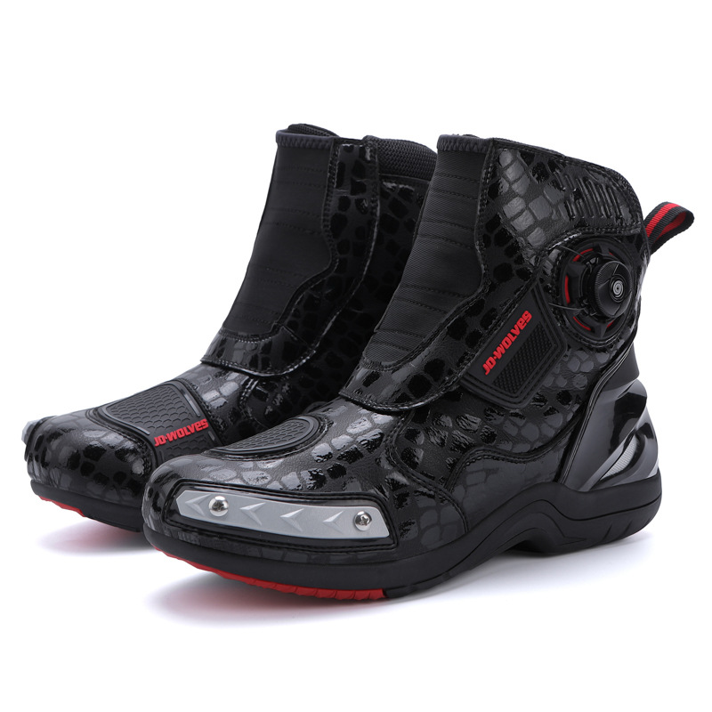 Outdoor Adventure Wear - Off-Road Motorcycle Riding Boots for Men