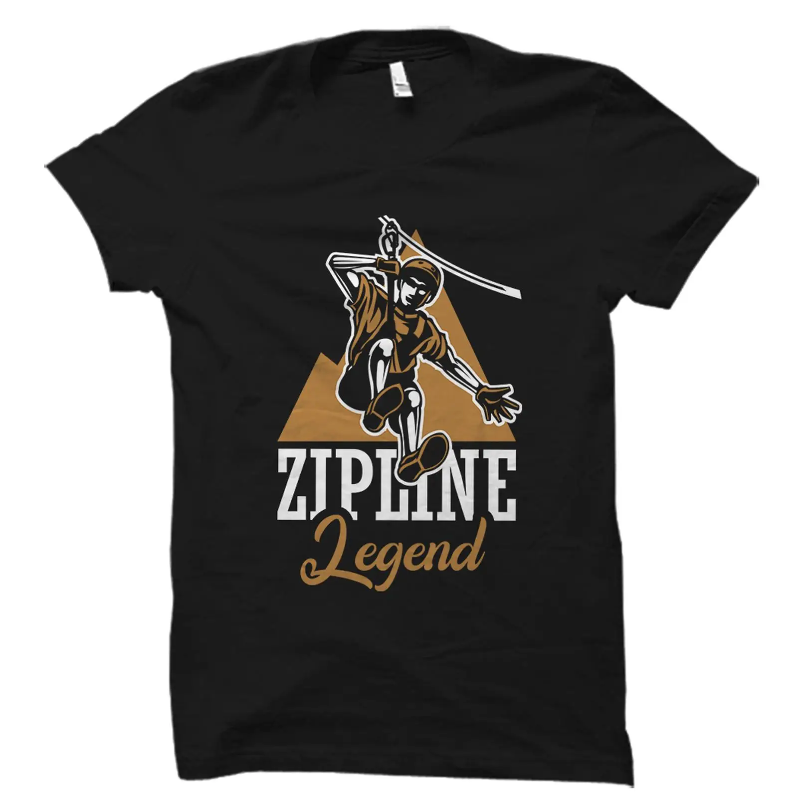 Outdoor Adventure Ziplines & Waterfall Puerto Vallarta - Zipline Legend T shirt Funny Ziplining