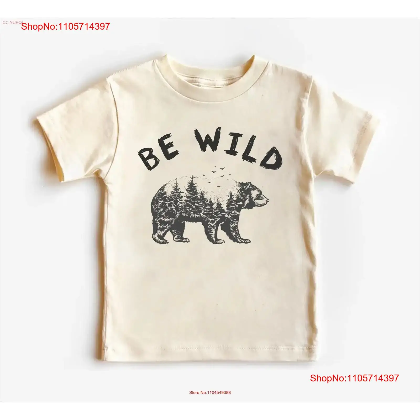 Be Wild Baby T Shirt Bodysuit  - Outdoor Adventure For Toddlers ulasan dan harga