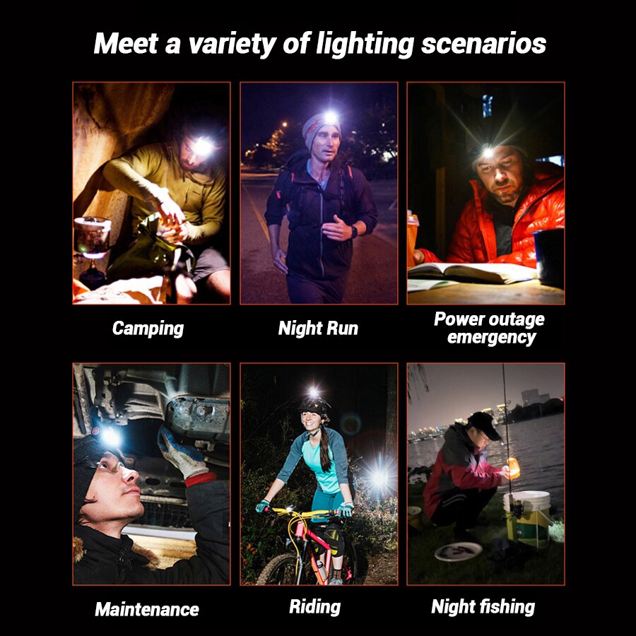 Rechargeable Hands-Free Led He - Outdoor Adventures ulasan dan harga