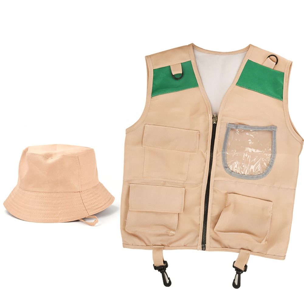 Multicolor Explorer Hat Vest D - Outdoor Adventure Kit For Kids ulasan dan harga