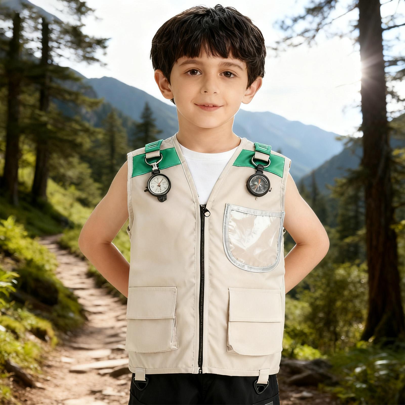 Kids Explorer Vest Costume Saf - Outdoor Adventure Kit For Kids ulasan dan harga
