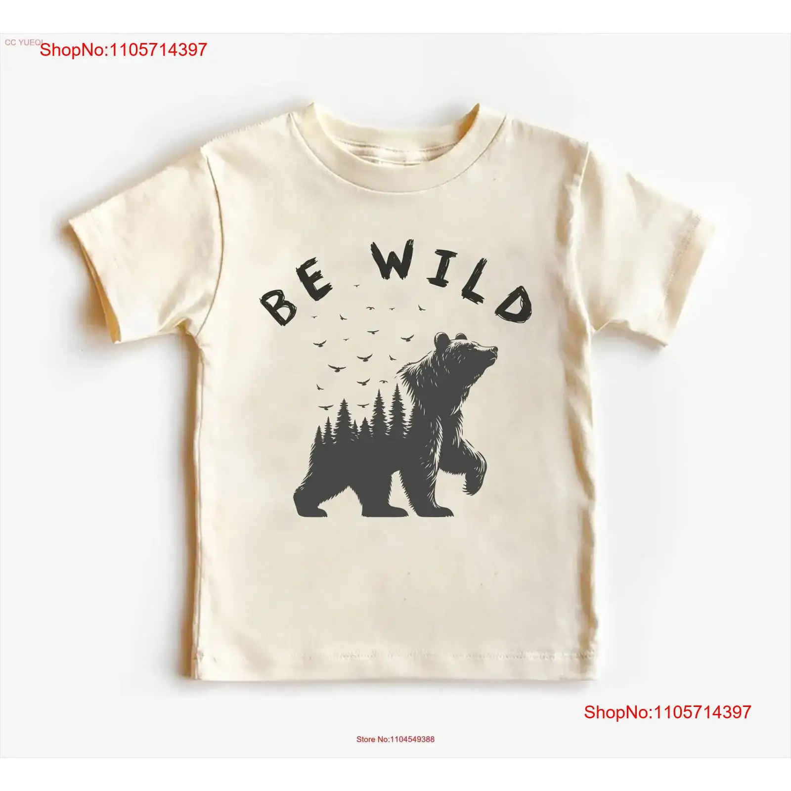 Be Wild Baby T Shirt Bodysuit  - Outdoor Adventure For Toddlers ulasan dan harga