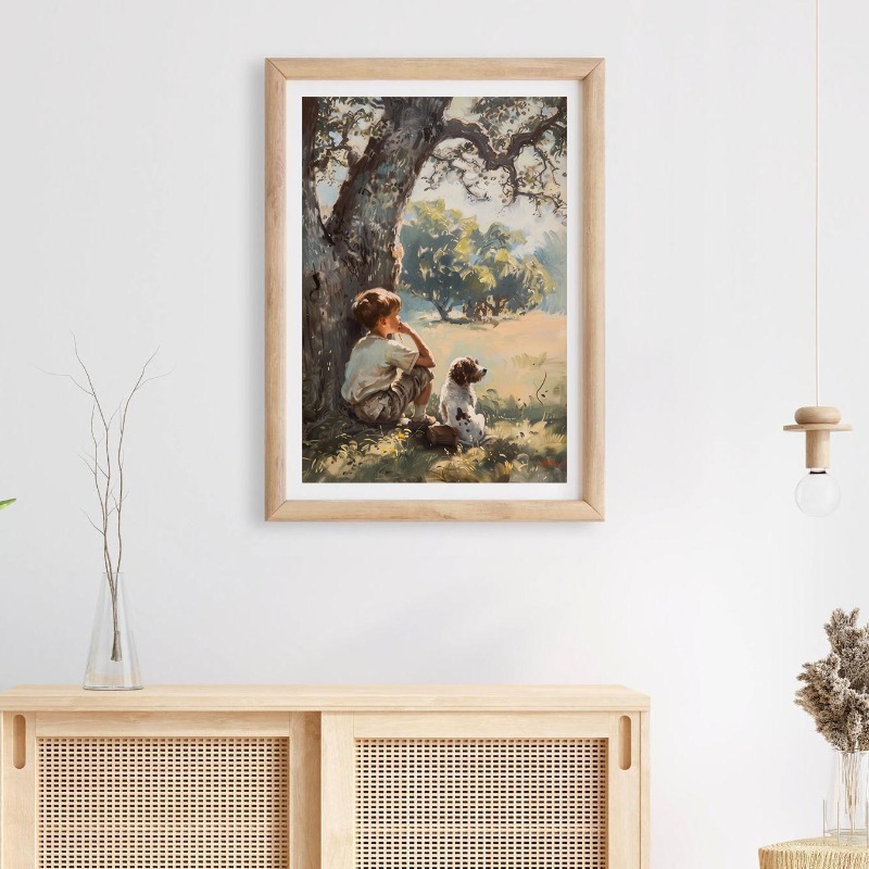Vintage Boys Room Art Poster B - Outdoor Adventure For Kids ulasan dan harga