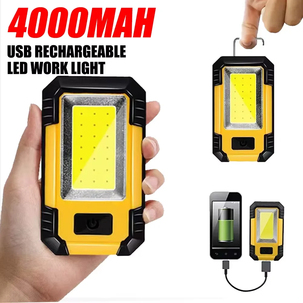 Rechargeable 4000MaH Work Ligh - Outdoor Adventures ulasan dan harga