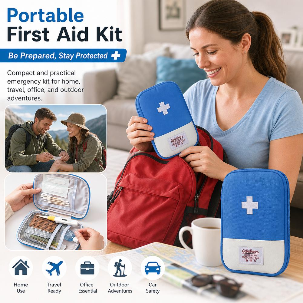 Large Capacity Portable First  - Outdoor Adventures ulasan dan harga