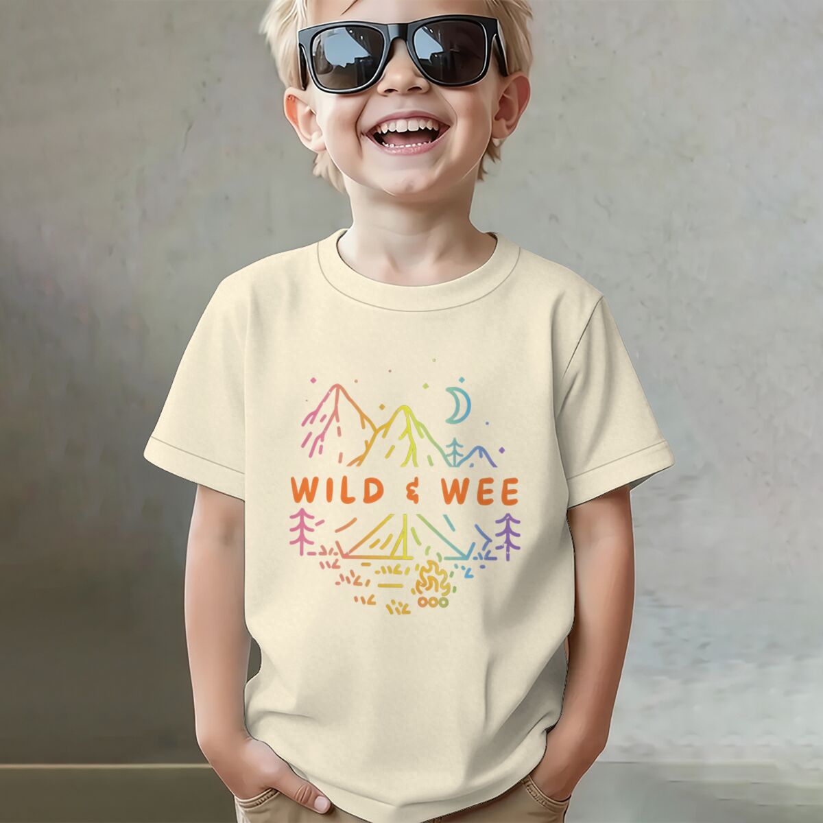 Outdoor Lover Gift Kids T-Shir - Outdoor Adventure For Toddlers ulasan dan harga