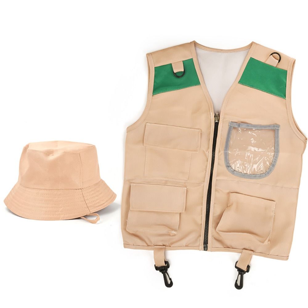 Multicolor Explorer Hat Vest C - Outdoor Adventure Kit For Kids ulasan dan harga