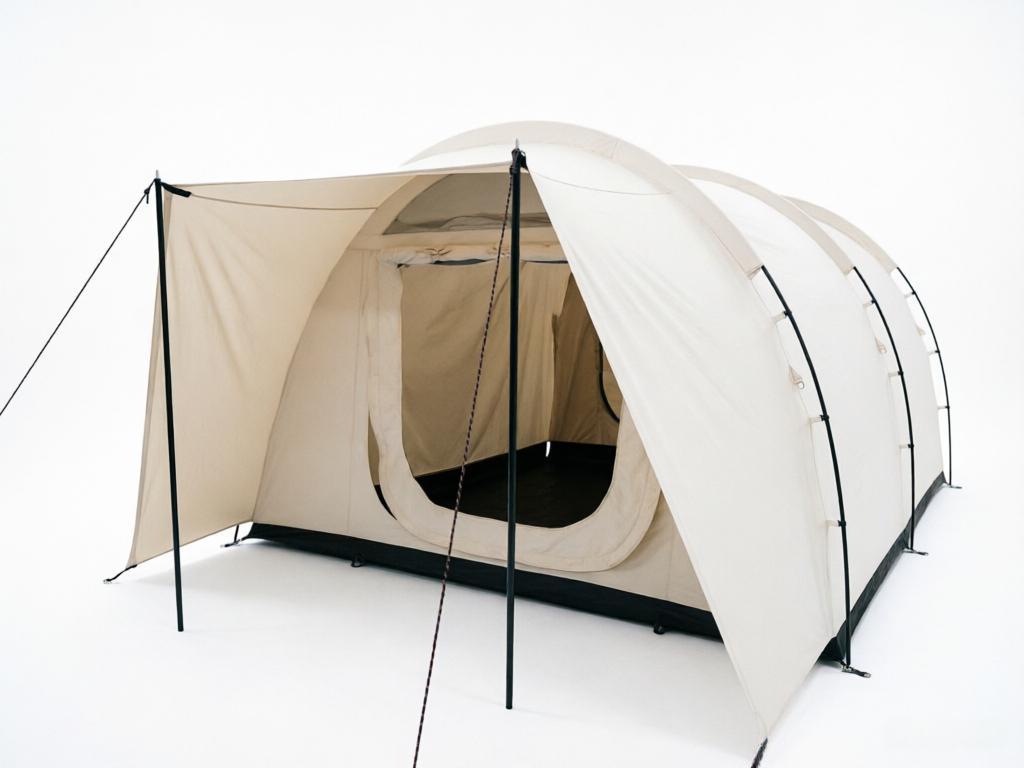 Large 6-8 Person Tunnel Tent w - Outdoor Adventure Group ulasan dan harga