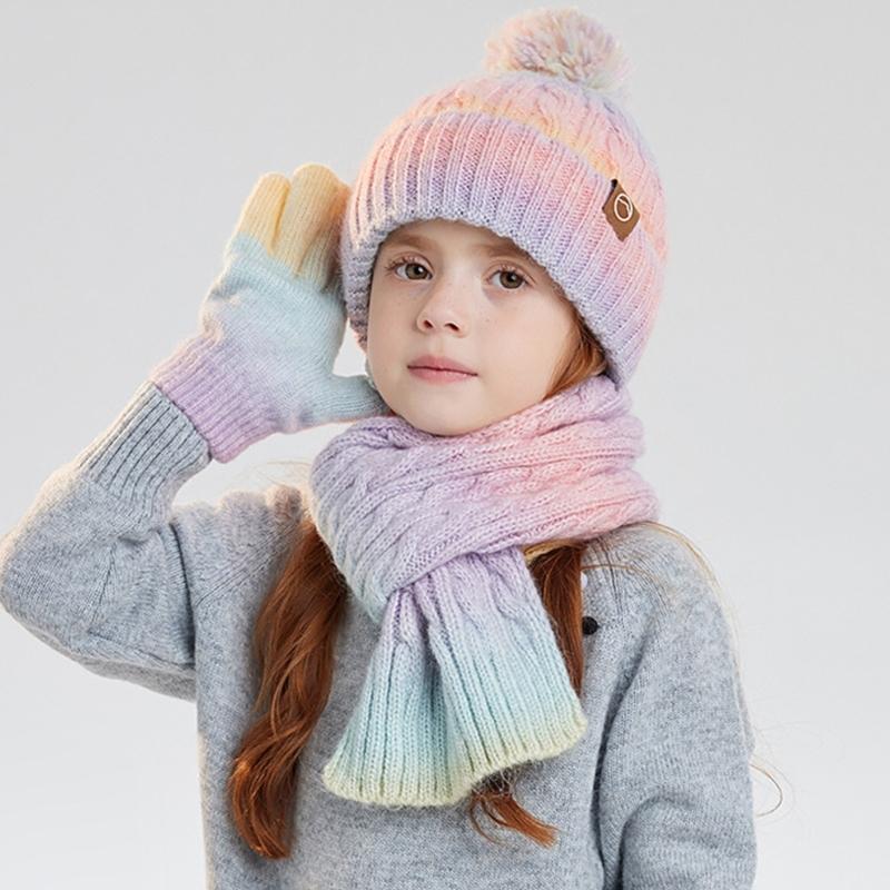 652F Toddler Hat Scarf Gloves  - Outdoor Adventure For Toddlers ulasan dan harga