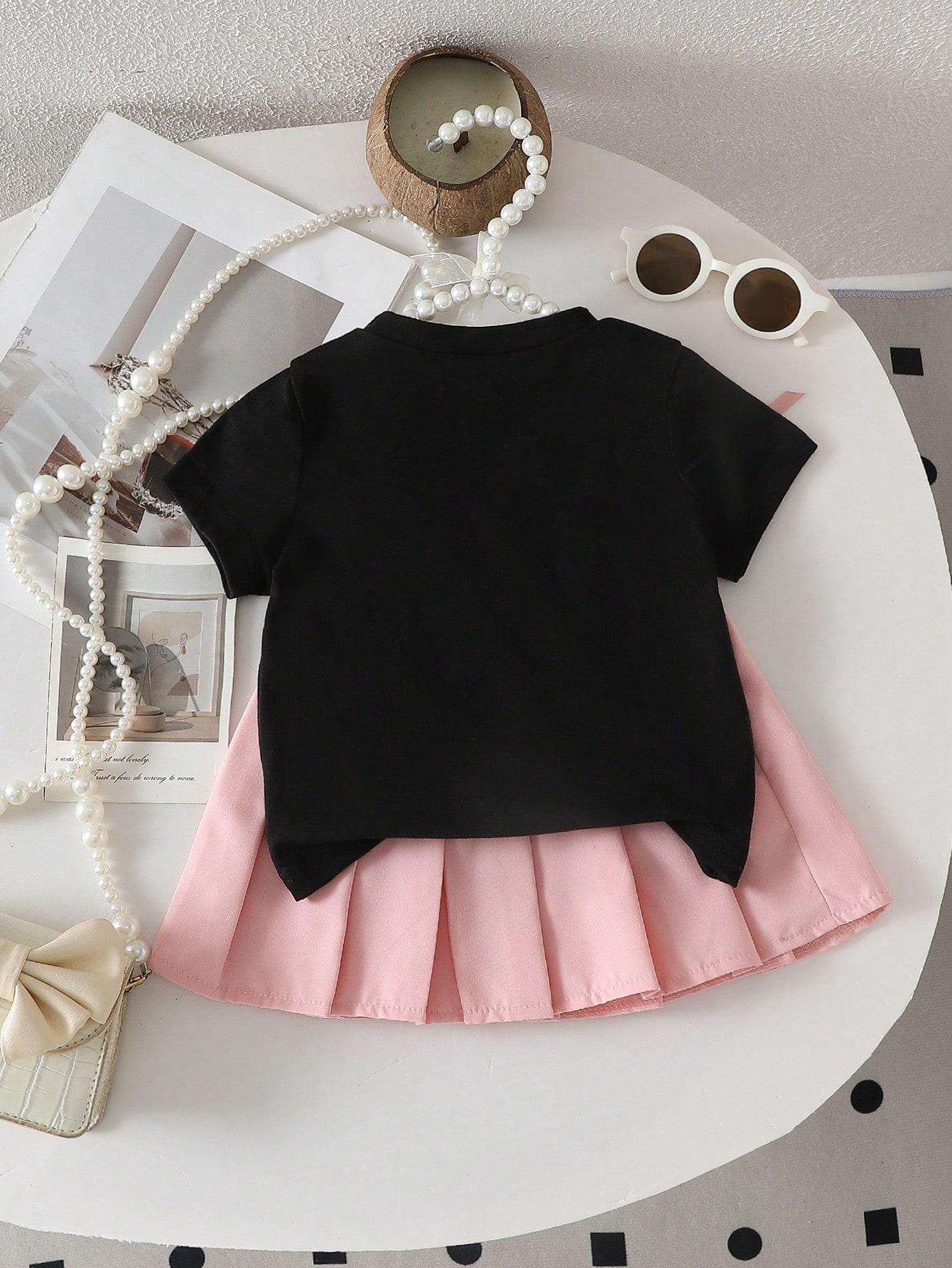 Two-piece baby girl 3D bow cas - Outdoor Adventure Wear ulasan dan harga