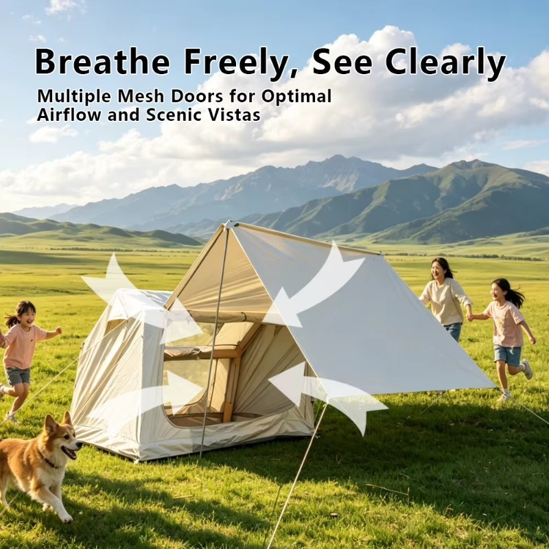 Spacious Multi Room Custom Log - Outdoor Adventure Logo ulasan dan harga