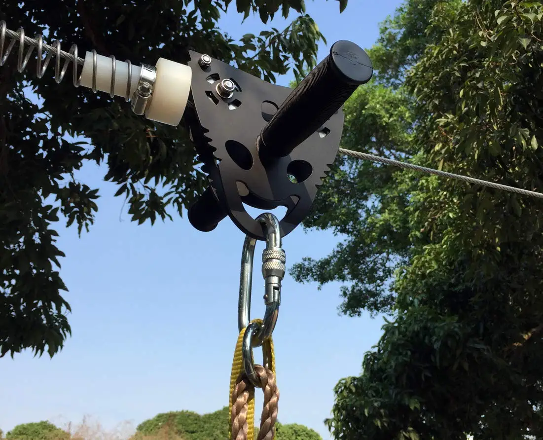 Upgraded 120ft Zip Line Kit fo - Outdoor Adventure Kit For Kids ulasan dan harga