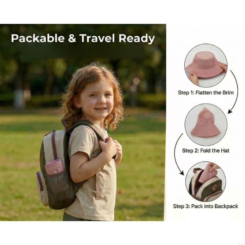   Toddler Summer Hat Wide Brim - Outdoor Adventure For Toddlers ulasan dan harga